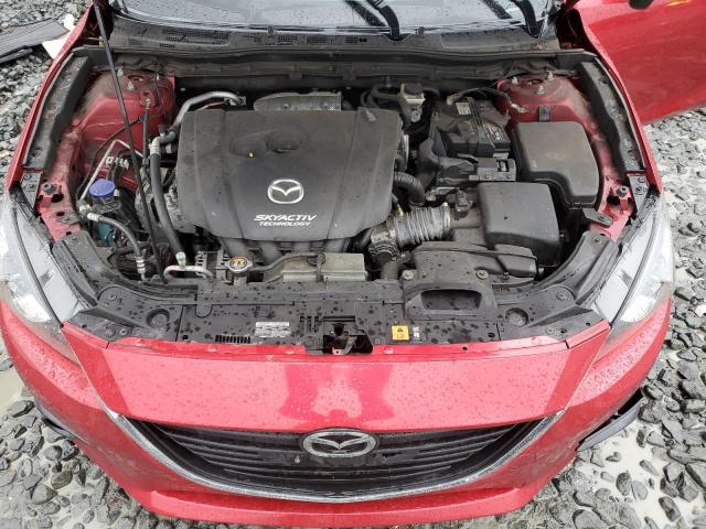 3MZBM1V70FM145860 - 2015 MAZDA 3 TOURING RED photo 11