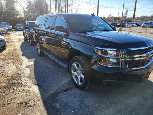 1GNSKHKC9GR112396 - 2016 CHEVROLET SUBURBAN K1500 LT BLACK photo 1