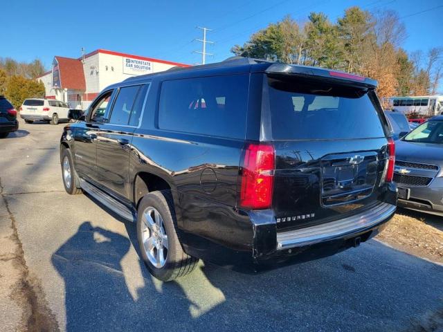 1GNSKHKC9GR112396 - 2016 CHEVROLET SUBURBAN K1500 LT BLACK photo 3