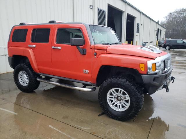 5GTEN13E998135067 - 2009 HUMMER H3 ORANGE photo 4