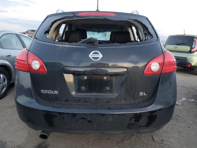 JN8AS58TX9W327174 - 2009 NISSAN ROGUE S BLACK photo 6