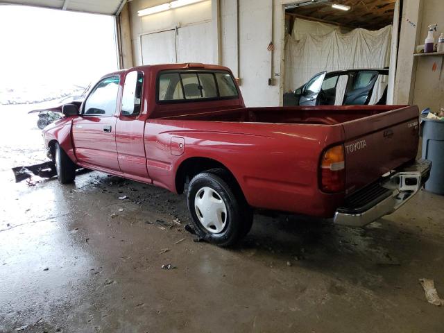 4TAVL52N5WZ155937 - 1998 TOYOTA TACOMA XTRACAB BURGUNDY photo 2