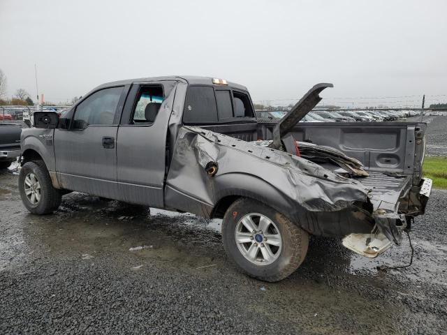 1FTFX1EF6CFA46247 - 2012 FORD F150 SUPER CAB GRAY photo 2