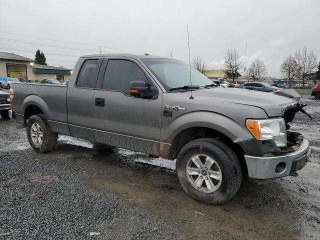 1FTFX1EF6CFA46247 - 2012 FORD F150 SUPER CAB GRAY photo 4