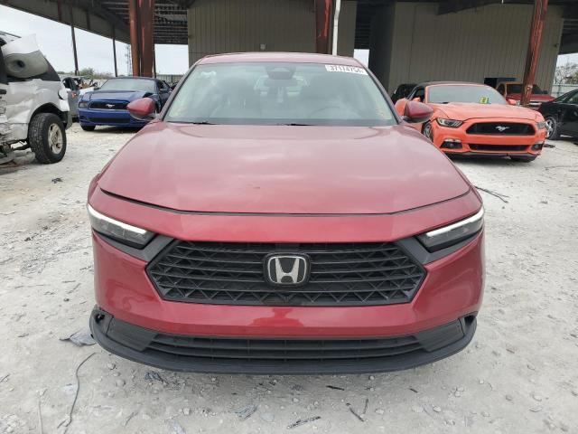 1HGCY1F21PA050948 - 2023 HONDA ACCORD LX RED photo 5