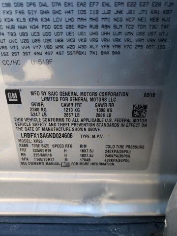 LRBFX1SA6KD024606 - 2019 BUICK ENVISION PREFERRED 银色 照片 13