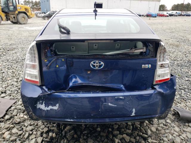 JTDKN3DU4A0242753 - 2010 TOYOTA PRIUS BLUE photo 6