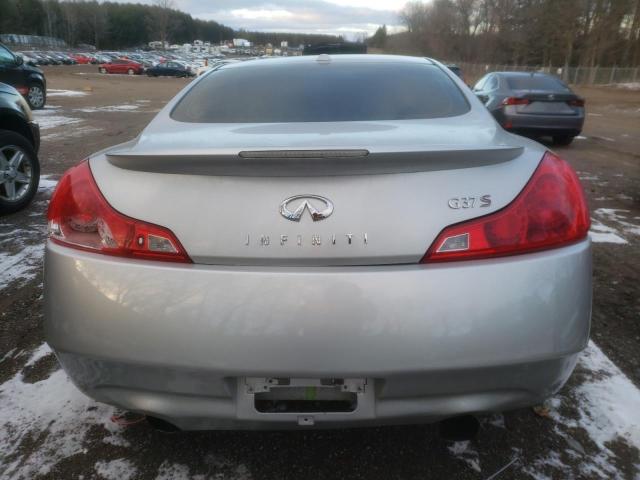 JNKCV64E68M107953 - 2008 INFINITI G37 BASE SILVER photo 6