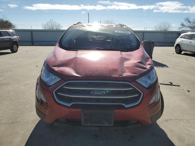 MAJ3S2GE3LC342023 - 2020 FORD ECOSPORT SE RED photo 5