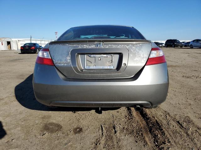 2HGFG126X7H509341 - 2007 HONDA CIVIC LX SILVER photo 6