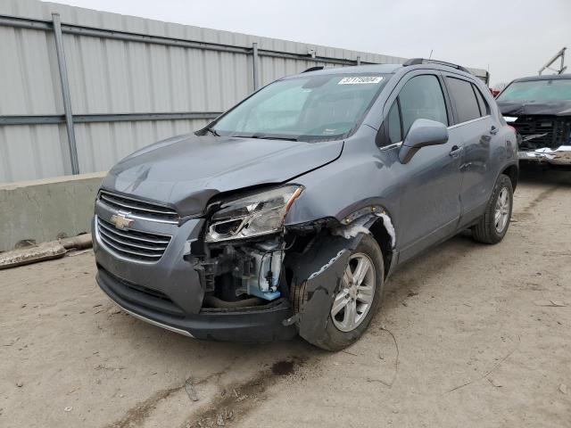 KL7CJRSB8FB195076 - 2015 CHEVROLET TRAX 1LT BLUE photo 1