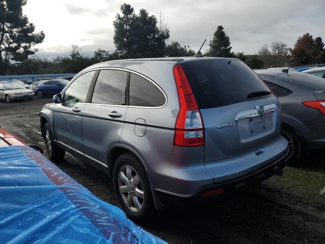 JHLRE38748C038579 - 2008 HONDA CR-V EXL BLUE photo 2