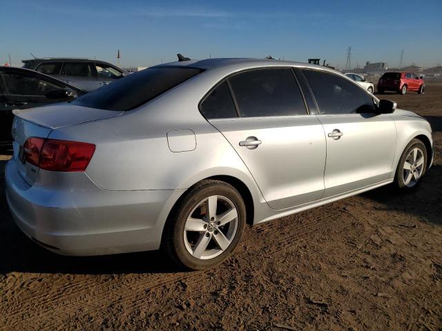 3VWLL7AJ0EM366840 - 2014 VOLKSWAGEN JETTA TDI SILVER photo 3