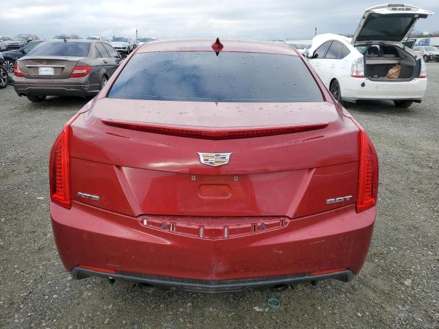 1G6AE5SX7F0122735 - 2015 CADILLAC ATS PREMIUM RED photo 6