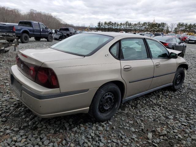 2G1WF52E239442876 - 2003 CHEVROLET IMPALA GOLD photo 3