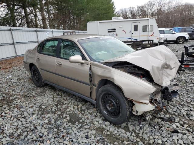 2G1WF52E239442876 - 2003 CHEVROLET IMPALA GOLD photo 4