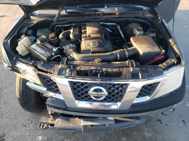 1N6AD0EV3BC419049 - 2011 NISSAN FRONTIER S BLACK photo 11