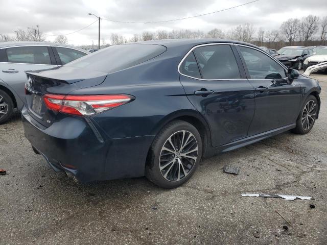 4T1B11HK9JU541524 - 2018 TOYOTA CAMRY L BLUE photo 3