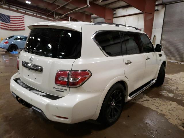 JN8AY2NE5K9756469 - 2019 NISSAN ARMADA PLATINUM WHITE photo 3