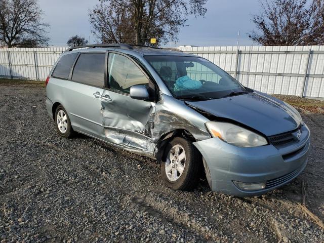 5TDZA22C44S176866 - 2004 TOYOTA SIENNA XLE BLUE photo 4