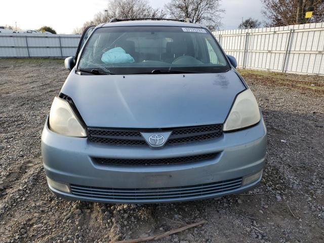 5TDZA22C44S176866 - 2004 TOYOTA SIENNA XLE BLUE photo 5