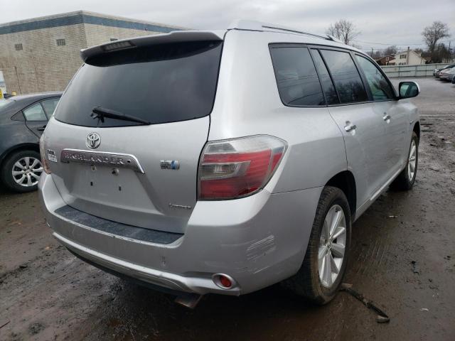 JTEEW44A482020410 - 2008 TOYOTA HIGHLANDER HYBRID LIMITED SILVER photo 3