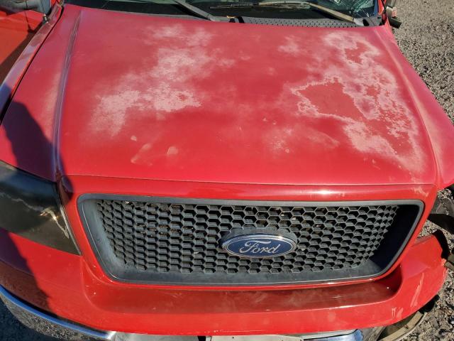 1FTPX12574NB84774 - 2004 FORD F150 RED photo 11