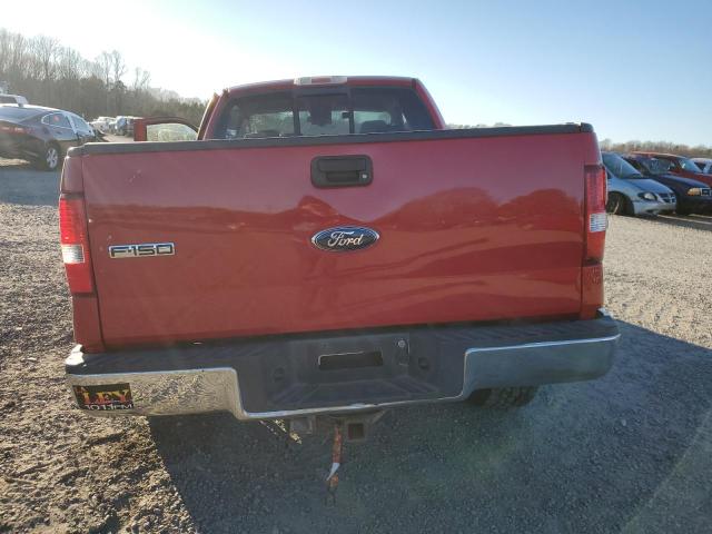 1FTPX12574NB84774 - 2004 FORD F150 RED photo 6