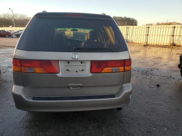 5FNRL189X4B132570 - 2004 HONDA ODYSSEY EXL GOLD photo 6