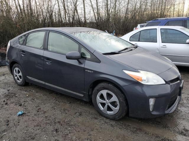 JTDKN3DU8C5411937 - 2012 TOYOTA PRIUS GRAY photo 4