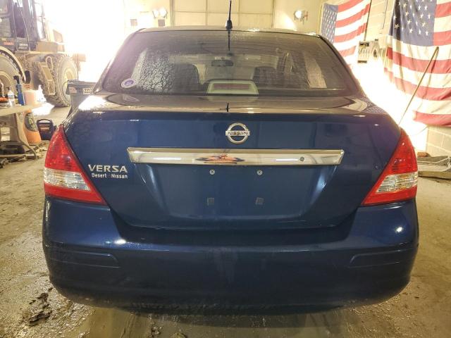 3N1BC11E88L393425 - 2008 NISSAN VERSA S BLUE photo 6