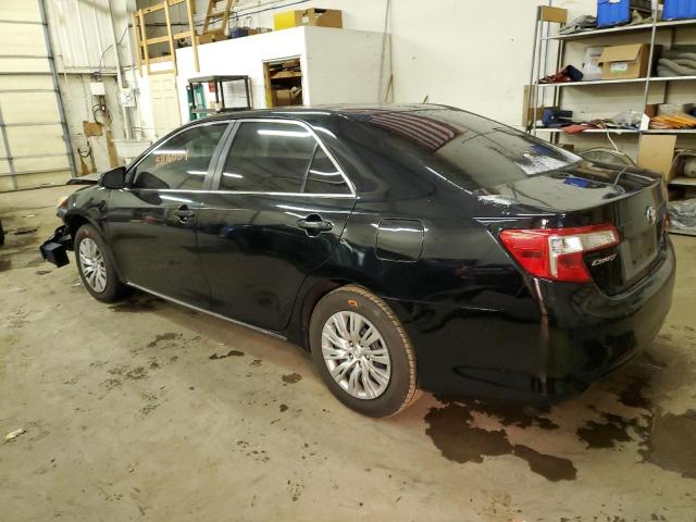 4T1BF1FKXEU413853 - 2014 TOYOTA CAMRY L BLACK photo 2