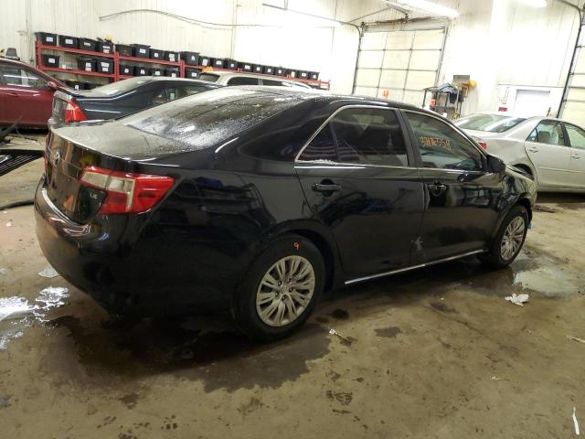 4T1BF1FKXEU413853 - 2014 TOYOTA CAMRY L BLACK photo 3