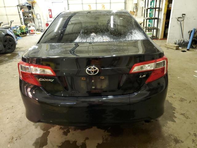 4T1BF1FKXEU413853 - 2014 TOYOTA CAMRY L BLACK photo 6