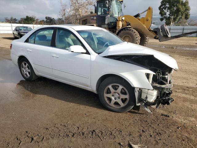 5NPEU46F66H140983 - 2006 HYUNDAI SONATA GLS WHITE photo 4