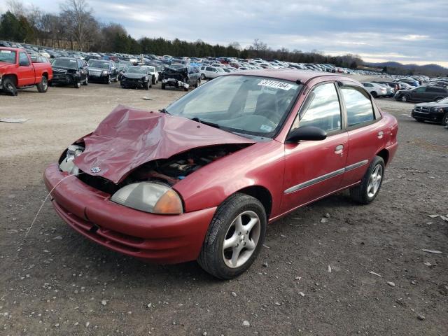 2C1MR5224W6720160 - 1998 CHEVROLET METRO LSI RED photo 1