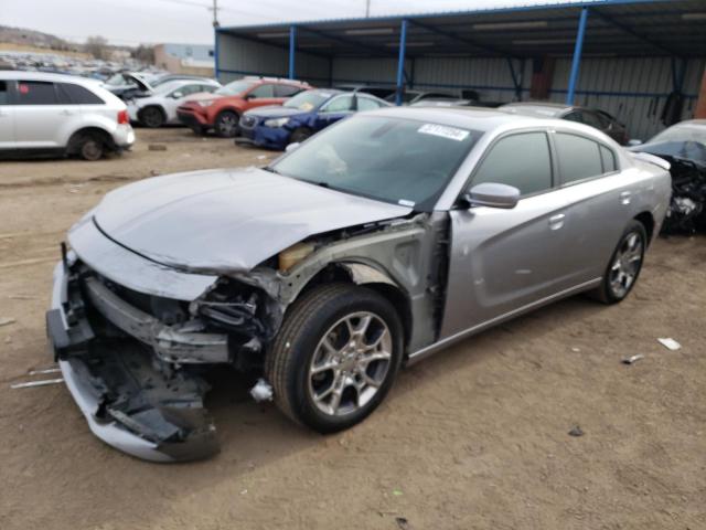 2C3CDXFG5FH769164 - 2015 DODGE CHARGER SE SILVER photo 1