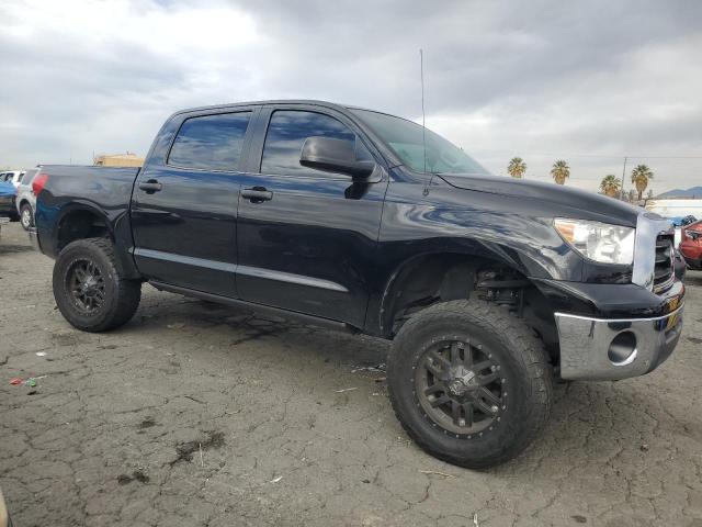 5TFEV54158X048376 - 2008 TOYOTA TUNDRA CREWMAX BLACK photo 4