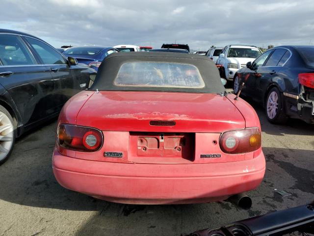 JM1NA3514L0140983 - 1990 MAZDA MX-5 MIATA RED photo 6