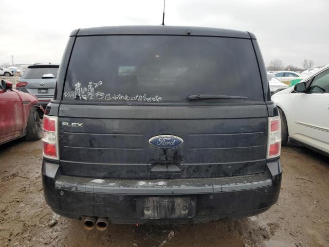 2FMGK5BC3ABA91662 - 2010 FORD FLEX SE BLACK photo 6