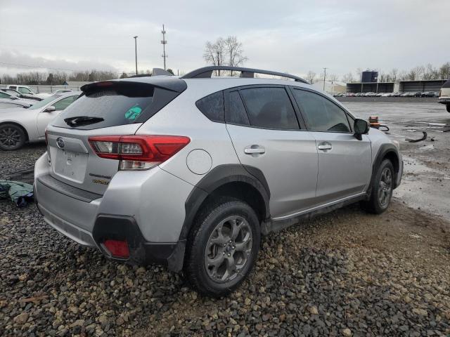 JF2GTHSC3MH379497 - 2021 SUBARU CROSSTREK SPORT SILVER photo 3