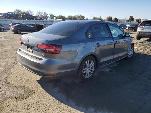 3VW2B7AJXJM258797 - 2018 VOLKSWAGEN JETTA S GRAY photo 3