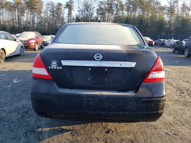 3N1BC11E89L442916 - 2009 NISSAN VERSA S BLACK photo 6