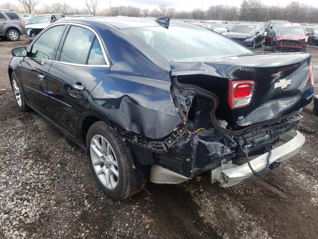 1G11C5SL1FF128164 - 2015 CHEVROLET MALIBU 1LT BLACK photo 3