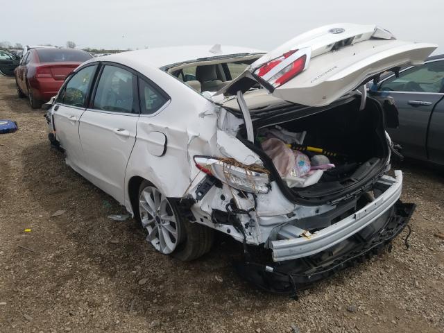 3FA6P0LU0KR264106 - 2019 FORD FUSION SE  photo 3