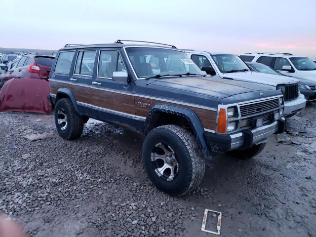 1J4FN78L1KL555862 - 1989 JEEP WAGONEER LIMITED BLUE photo 4