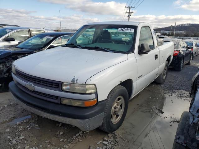 1GCEC14W01Z271865 - 2001 CHEVROLET SILVERADO WHITE photo 1