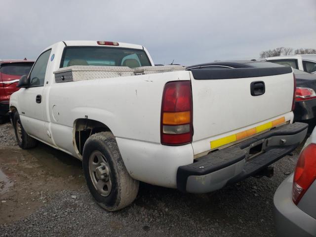 1GCEC14W01Z271865 - 2001 CHEVROLET SILVERADO WHITE photo 2