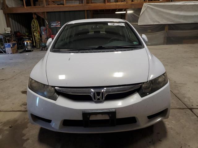 JHMFA3F27BS000424 - 2011 HONDA CIVIC HYBRID WHITE photo 5