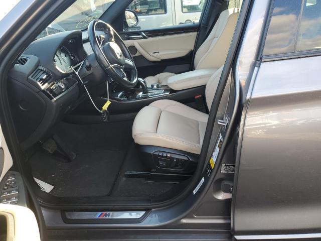 5UXWX7C51H0U40194 - 2017 BMW X3 XDRIVE35I SILVER photo 7